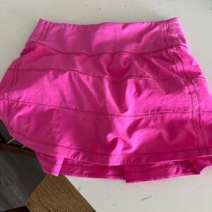 lululemon athletica Pink Mini Skirt